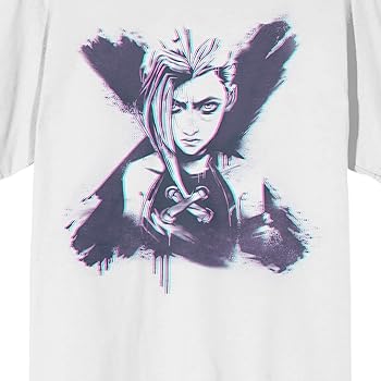 Arcane Jinx X White T-Shirt | Impulse Games and Hobbies