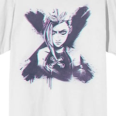 Arcane Jinx X White T-Shirt | Impulse Games and Hobbies