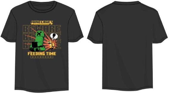 MINECRAFT - SURVIVAL MODE ART YOUTH BLACK TEE | Impulse Games and Hobbies