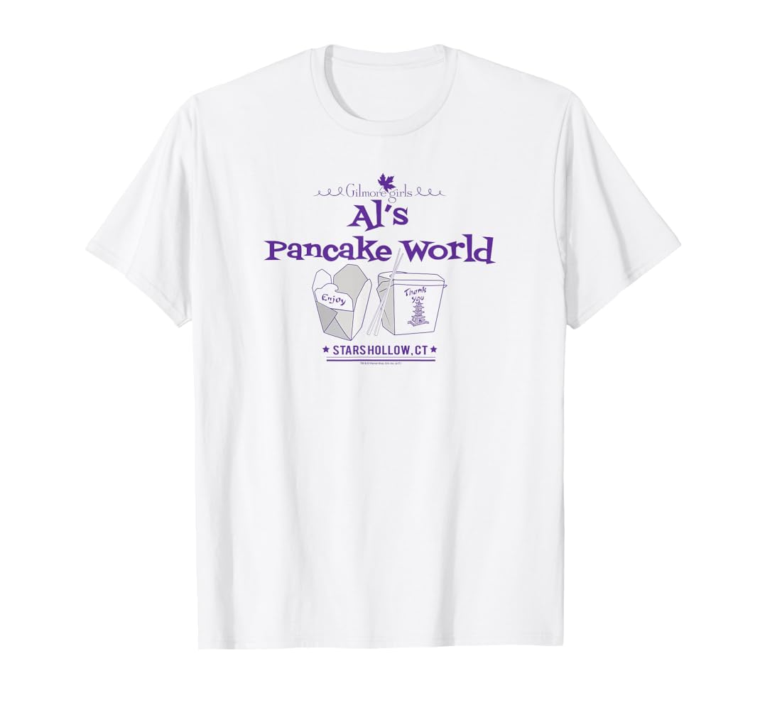 Gilmore Girls Al's Pancake World White T-Shirt | Impulse Games and Hobbies