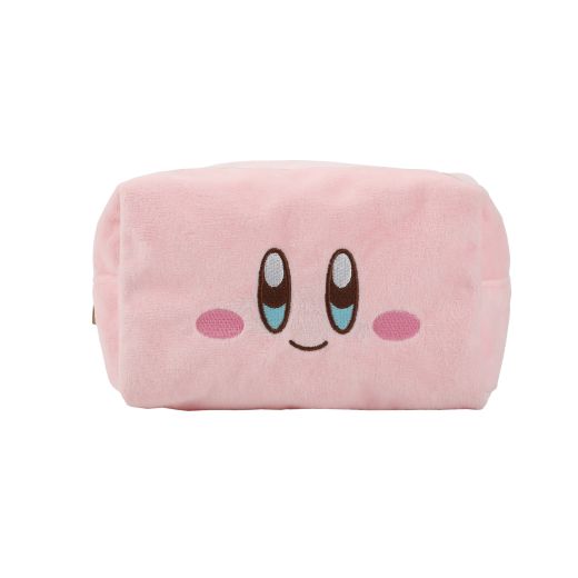 Kirby Fuzzy Big Face Cosmetic & Toiletry Bag | Impulse Games and Hobbies