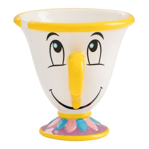 DISNEY - Beauty and The Beast Chip 8 oz. Sculpted Ceramic Tea Cup | Impulse Games and Hobbies