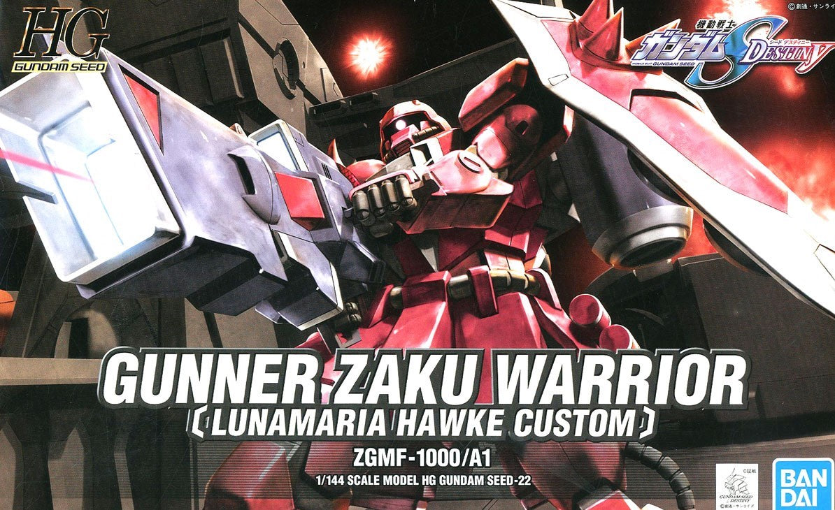 Bandai HG 1/144 #22 Gunner ZAKU Warrior Luna Maria 'Gundam SEED Destiny' | Impulse Games and Hobbies