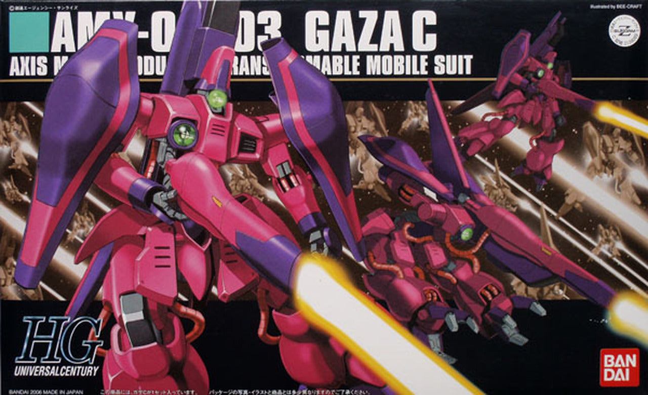 Bandai HGUC #63 1/144 AMX-003 Gaza C "Mobile Suit Zeta Gundam" | Impulse Games and Hobbies