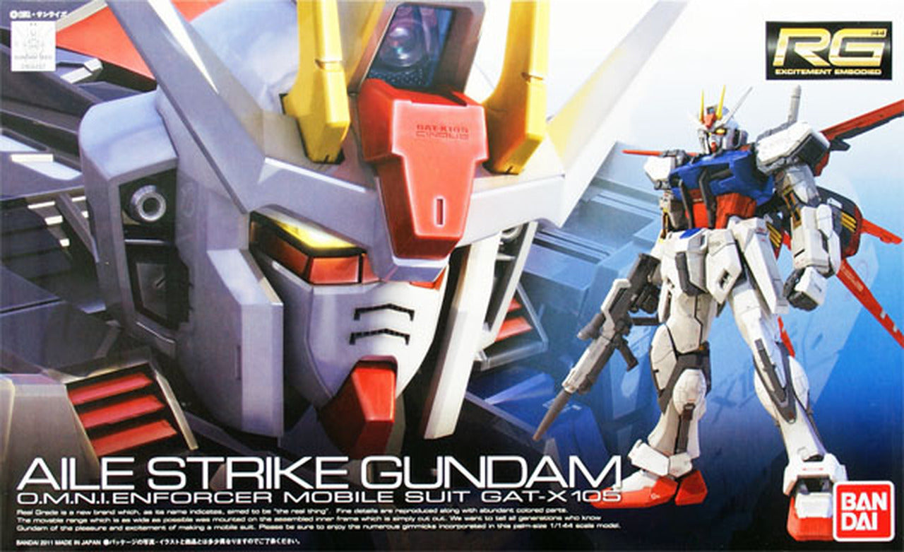 Bandai RG 1/144 #3 GAT-X105 Aile Strike Gundam "Gundam SEED" | Impulse Games and Hobbies
