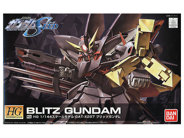 Bandai HG SEED 1/144 R04 Blitz Gundam  "Gundam SEED" | Impulse Games and Hobbies