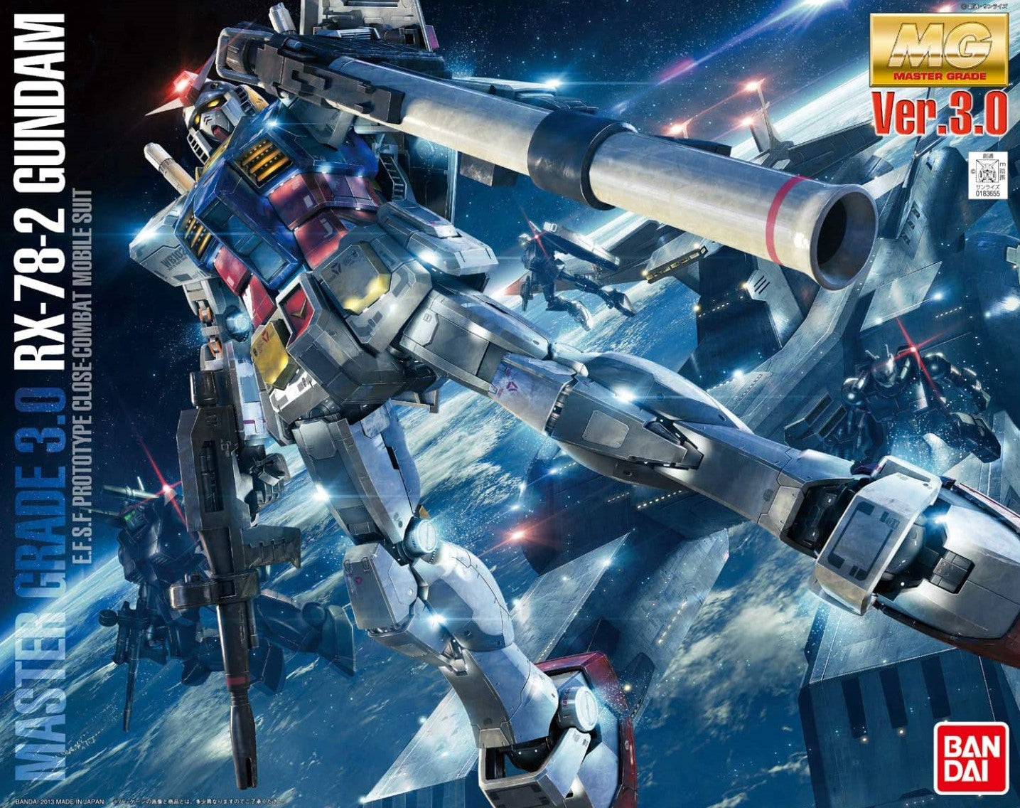 Bandai MG 1/100 RX-78-2 Gundam (Ver. 3.0) 'Mobile Suit Gundam' | Impulse Games and Hobbies