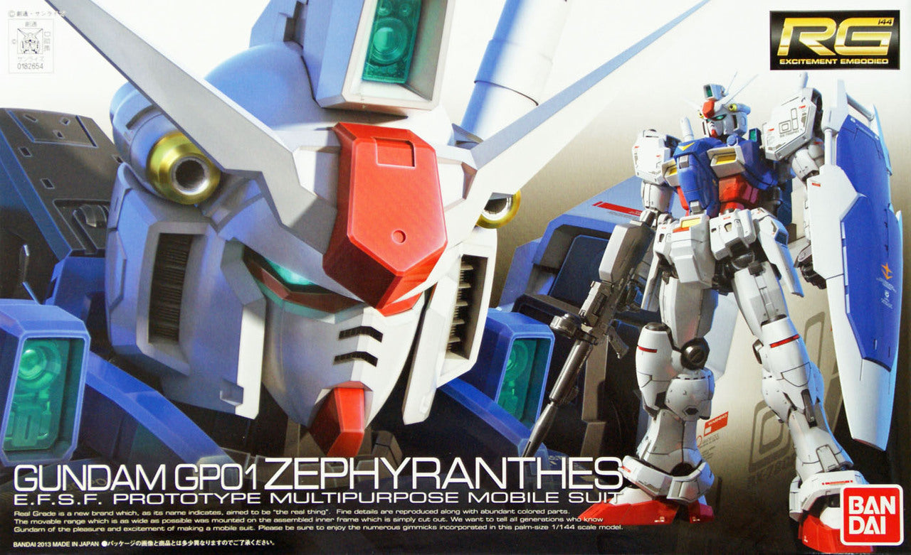 Bandai RG 1/144 #12 RX-78 GP01 Gundam GP01 Zephyrantes | Impulse Games and Hobbies