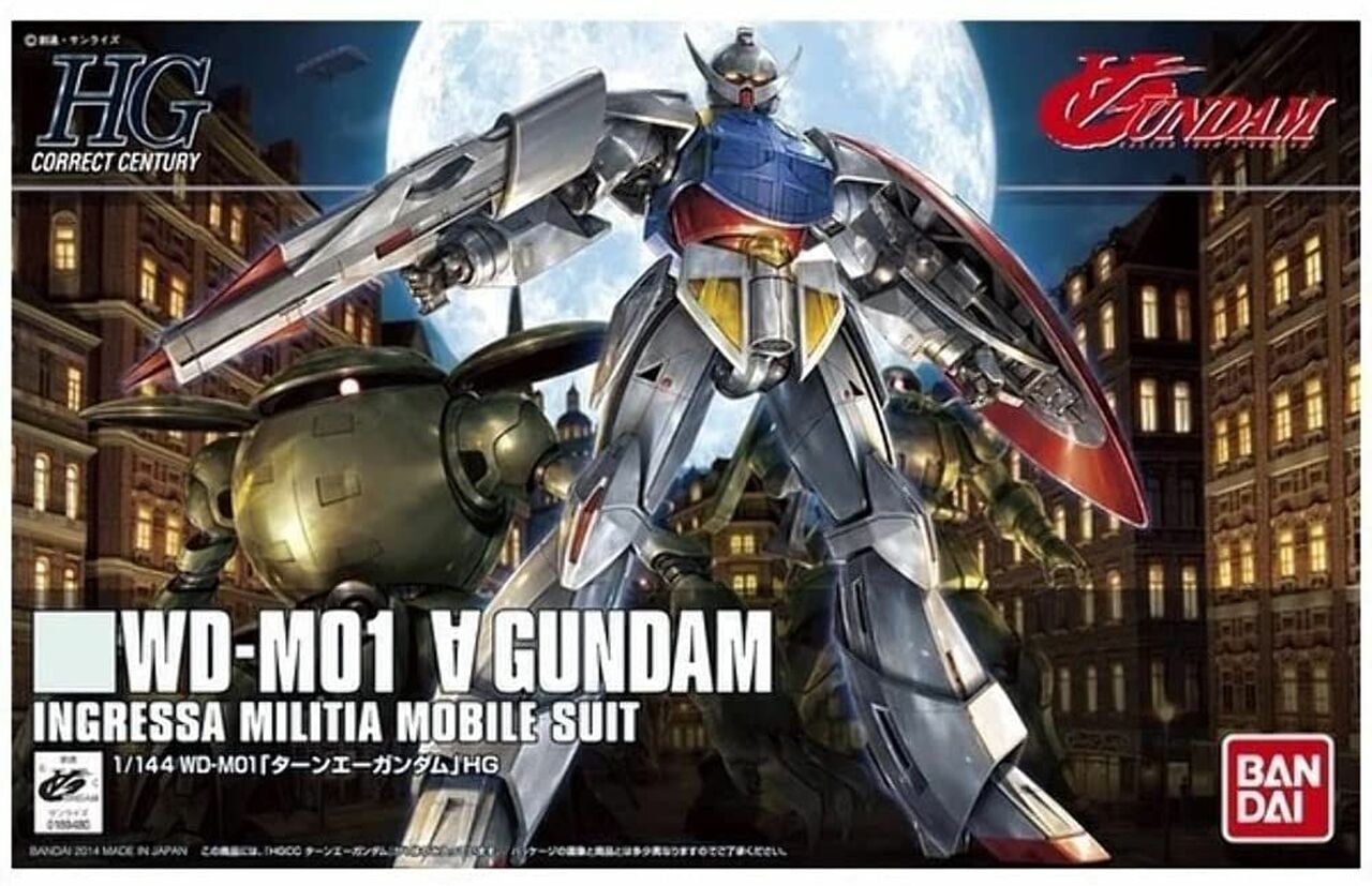 Bandai HGUC #177 1/144 WD-M01 âˆ€ Gundam "Turn A Gundam" | Impulse Games and Hobbies