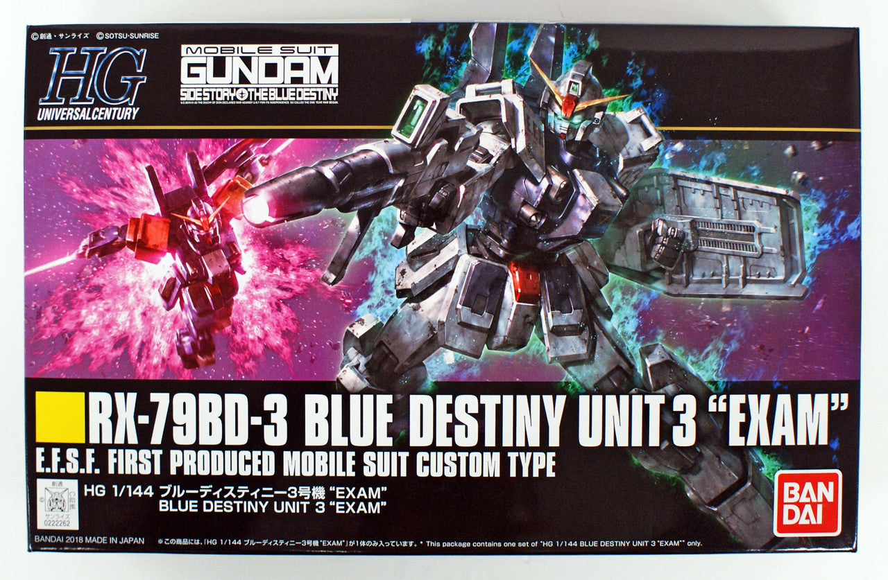 Bandai HGUC #209 1/144 Blue Destiny Unit 3 Exam | Impulse Games and Hobbies