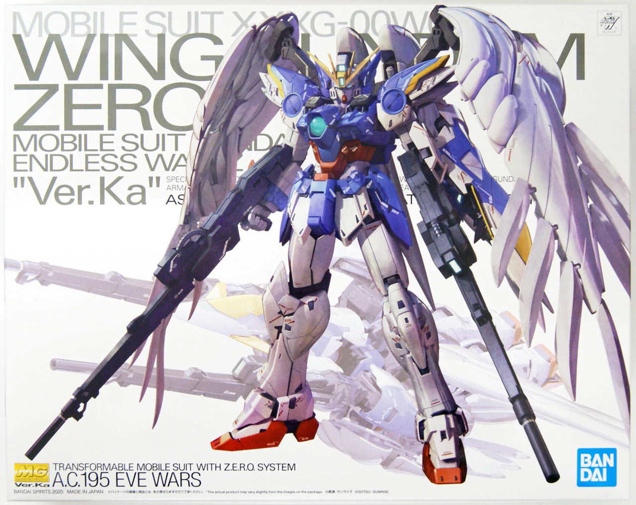 Bandai Spirits MG 1/100 Wing Gundam Zero (EW) Ver.Ka 'Endless Waltz' | Impulse Games and Hobbies