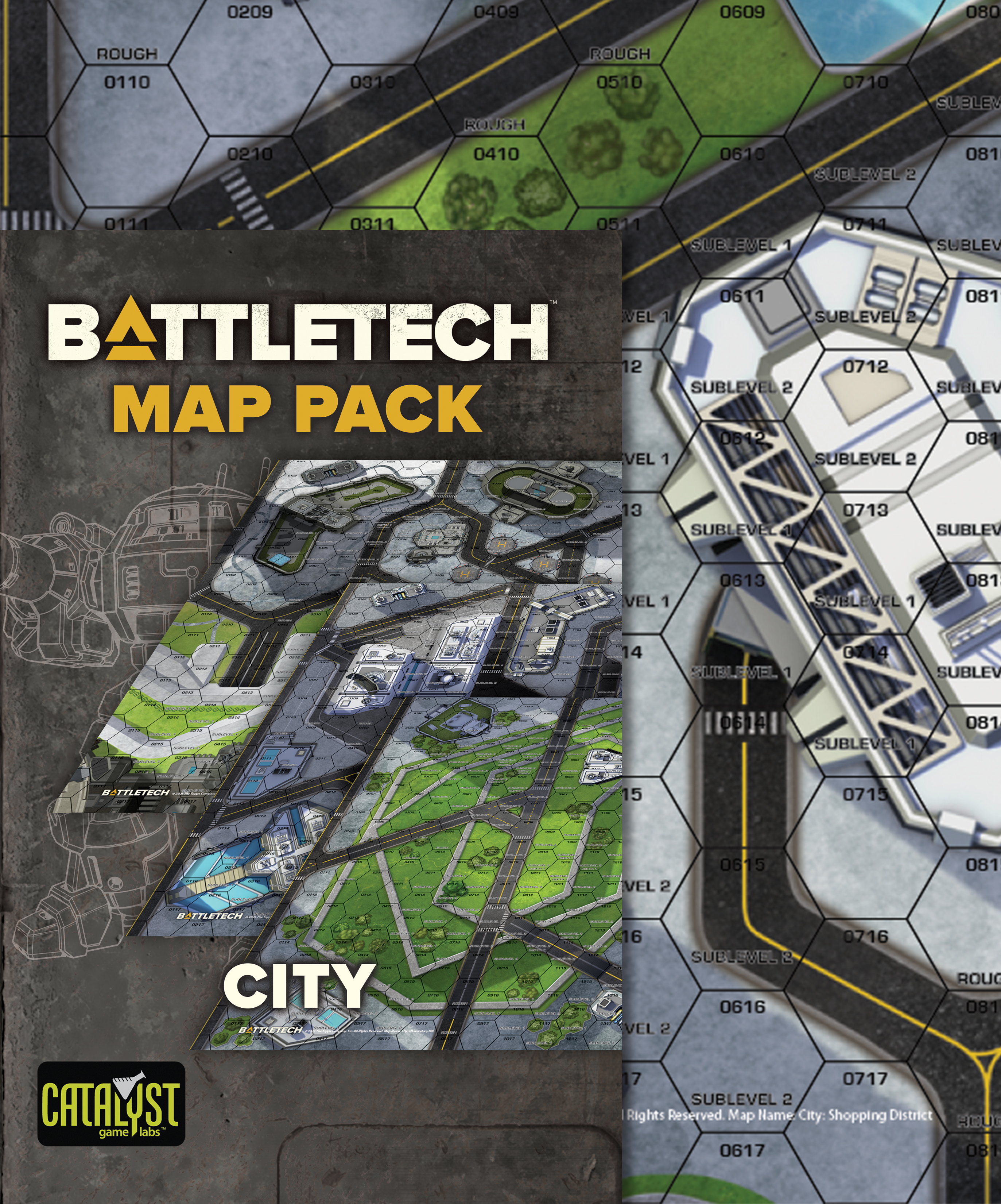 BATTLETECH MAP PACK CITY | Impulse Games and Hobbies