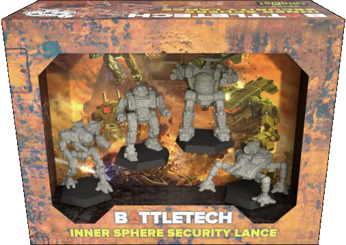 BATTLETECH INNER SPHERE SECURITY LANCE FORCEPACK | Impulse Games and Hobbies