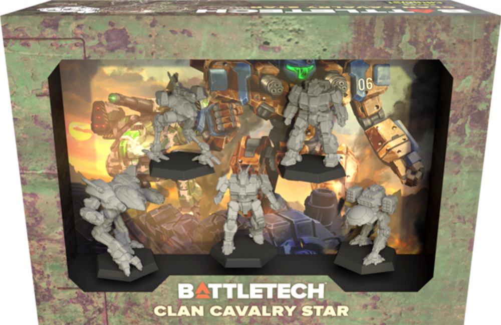 BATTLETECH CLAN CAVALRY STAR FORCEPACK | Impulse Games and Hobbies