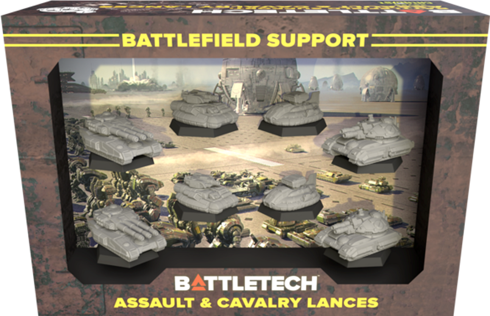 BATTLETECH BATTLEFIELD SUPPORT ASSAULT & CAVALRY LANCES FORCEPACK | Impulse Games and Hobbies