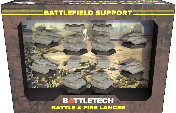 BATTLETECH BATTLEFIELD SUPPORT BATTLE & FIRE LANCES FORCEPACK | Impulse Games and Hobbies
