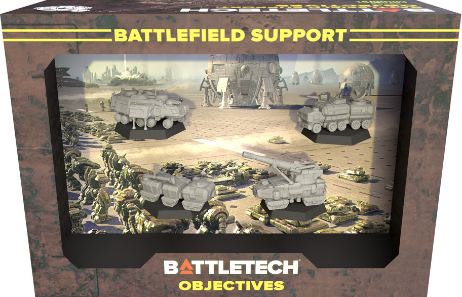 BATTLETECH BATTLEFIELD SUPPORT OBJECTIVES FORCEPACK | Impulse Games and Hobbies