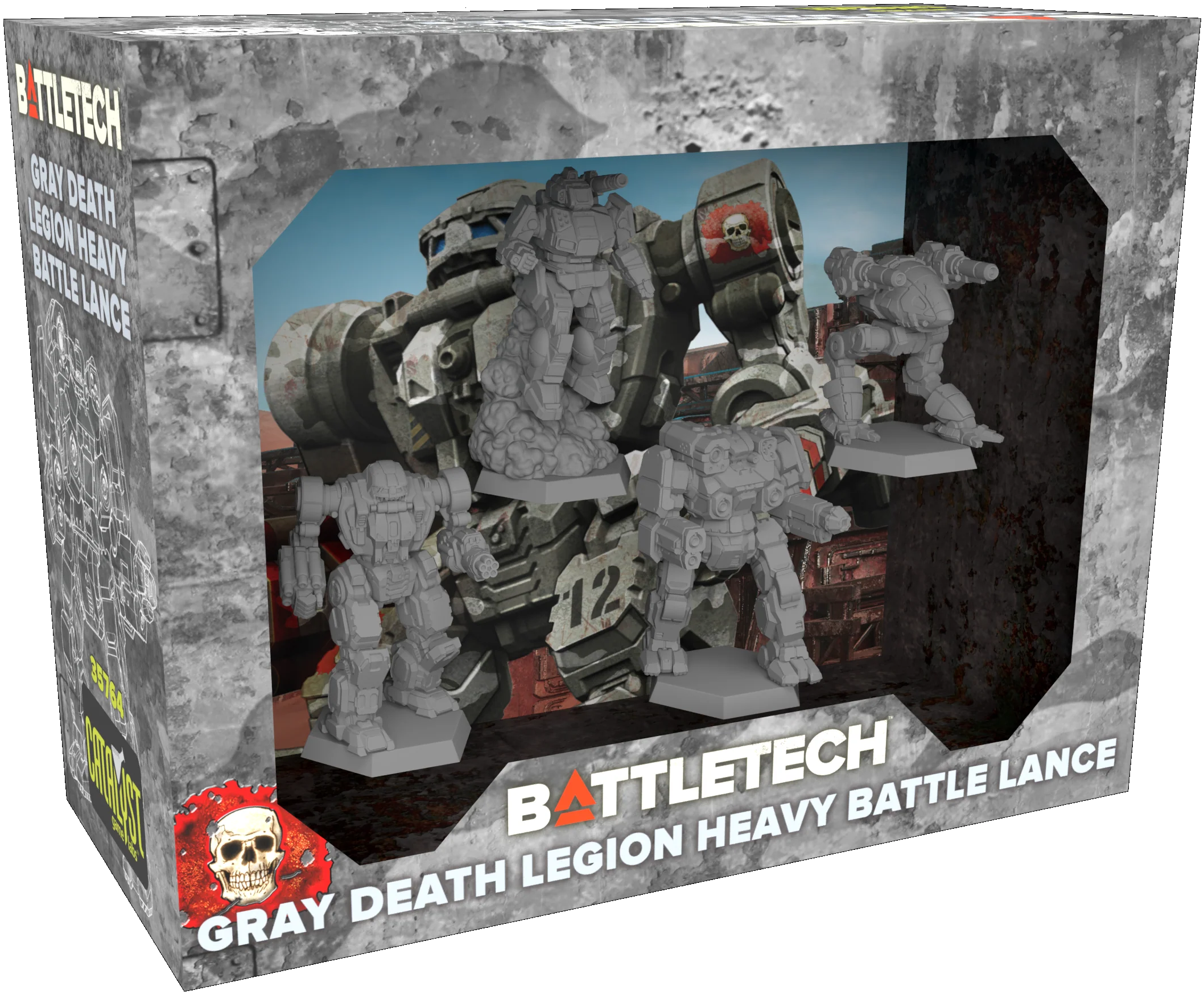 BATTLETECH GRAY DEATH LEGION HEAVY BATTLE LANCE FORCEPACK | Impulse Games and Hobbies
