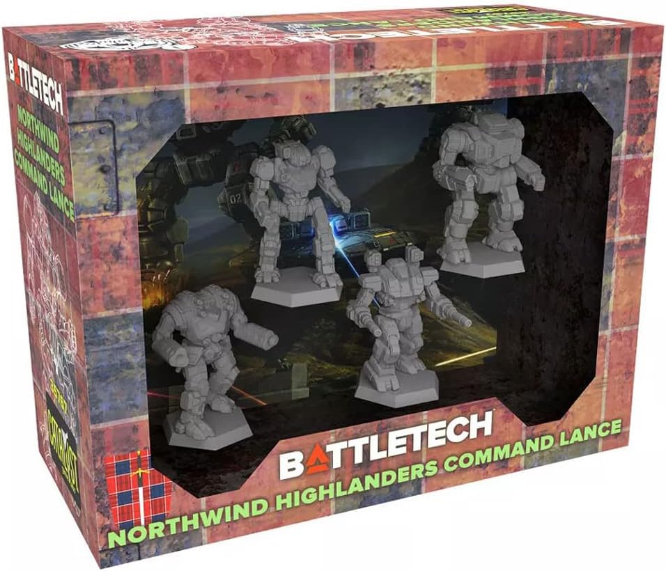 BATTLETECH NORTHWIND HIGHLANDERS COMMAND LANCE | Impulse Games and Hobbies