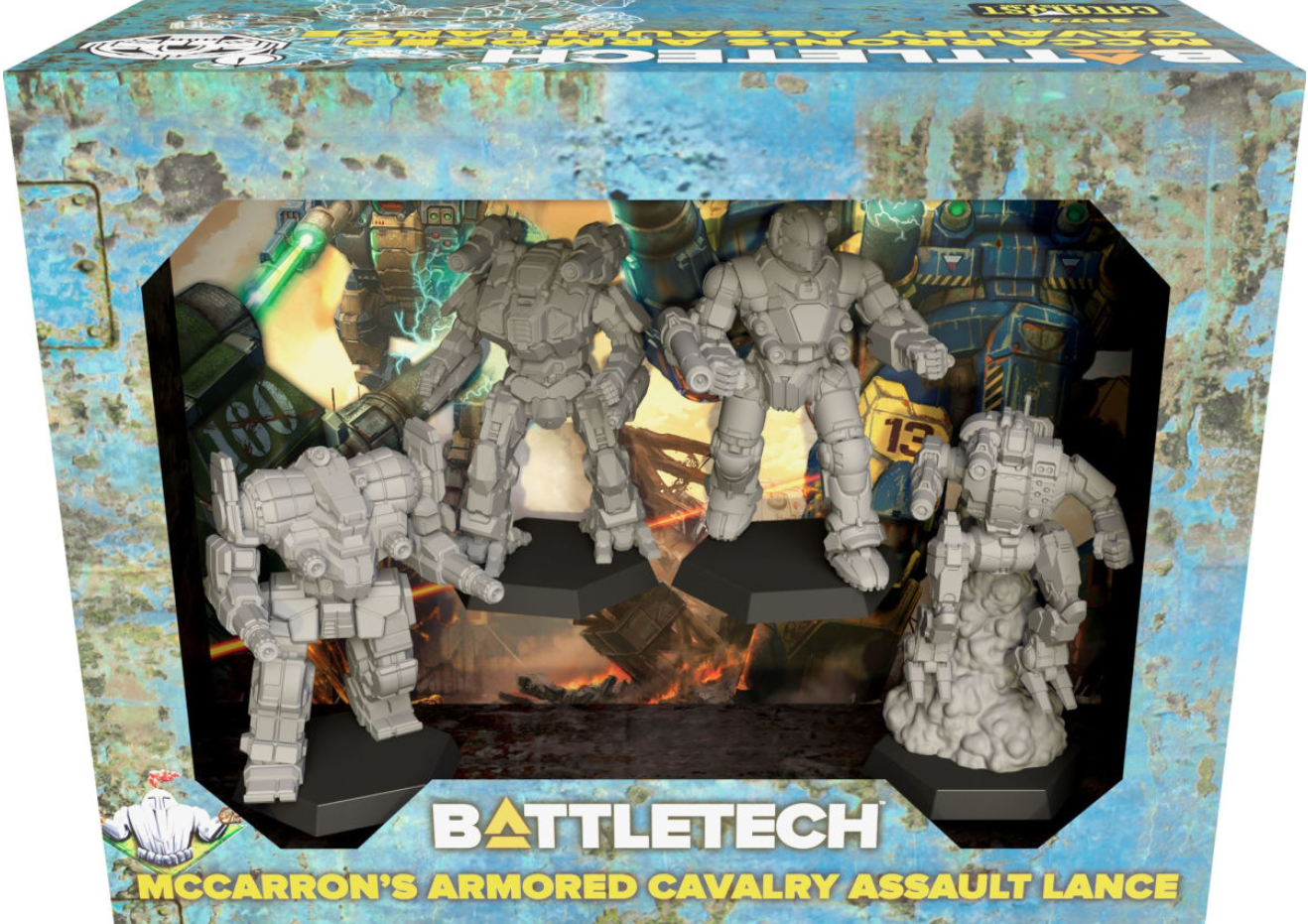 BATTLETECH MCCARRON'S ARMORED CAVALRY ASSAULT LANCE | Impulse Games and Hobbies