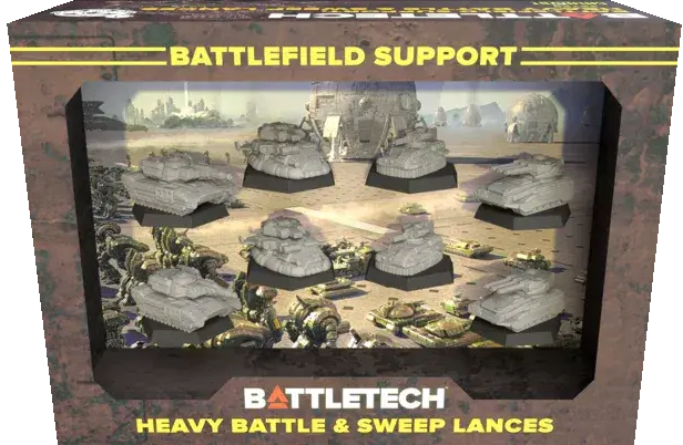 BATTLETECH HEAVY BATTLE & SWEEP LANCES | Impulse Games and Hobbies