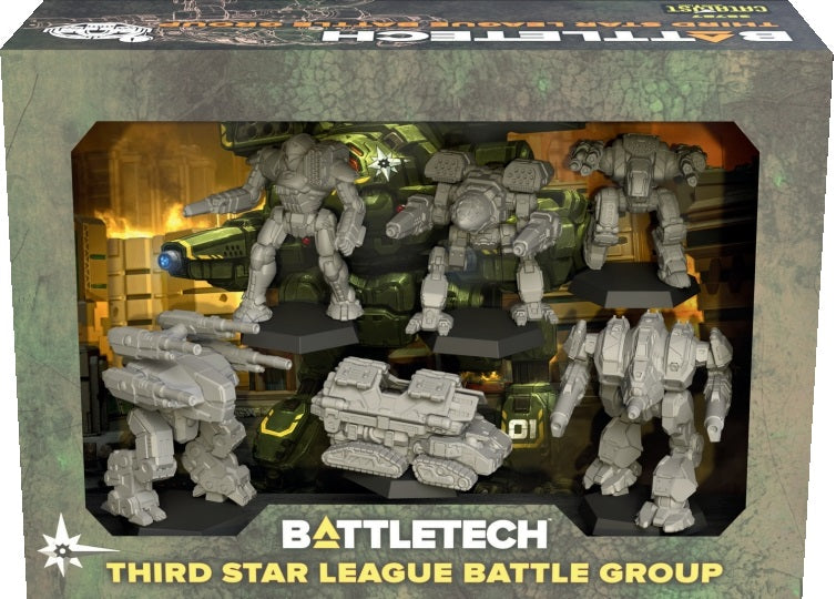 BATTLETECH THIRD STAR LEAGUE BATTLE GROUP | Impulse Games and Hobbies