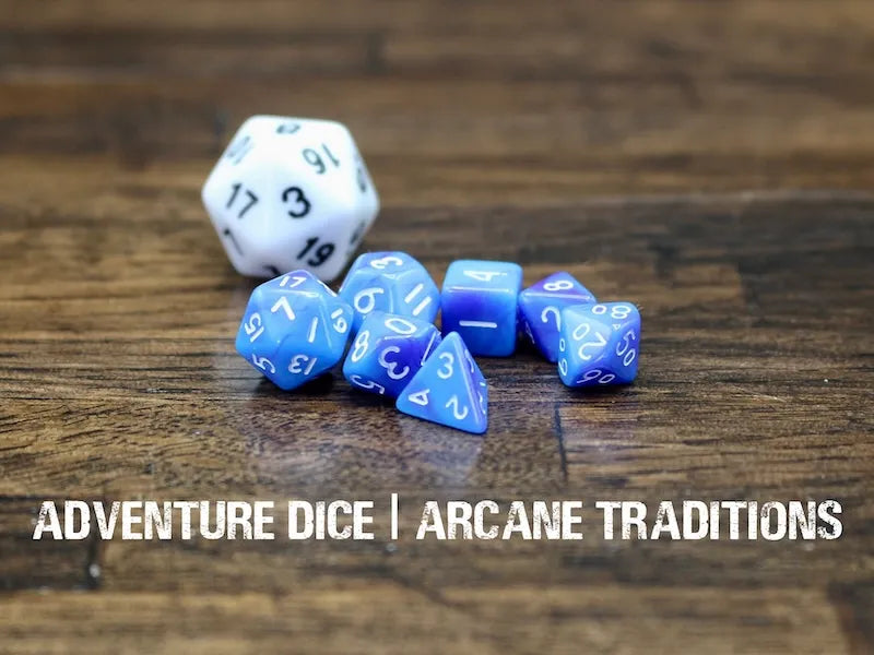 Adventure Dice - Arcane Traditions Mini Dice Set | Impulse Games and Hobbies