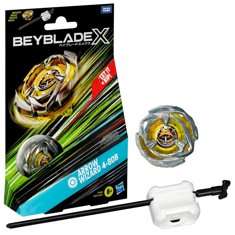 Beyblade X Starter Pack: Arrow Wizard 4-80B | Impulse Games and Hobbies