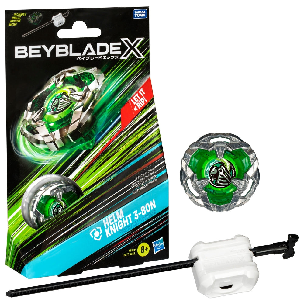 Beyblade X Starter Pack: Helm Knight 3-80N | Impulse Games and Hobbies