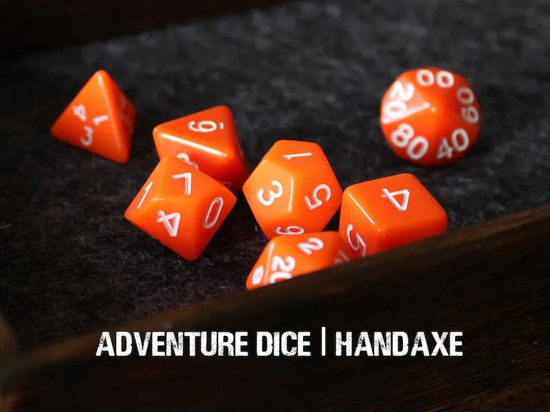 Adventure Dice - Handaxe dice set | Impulse Games and Hobbies