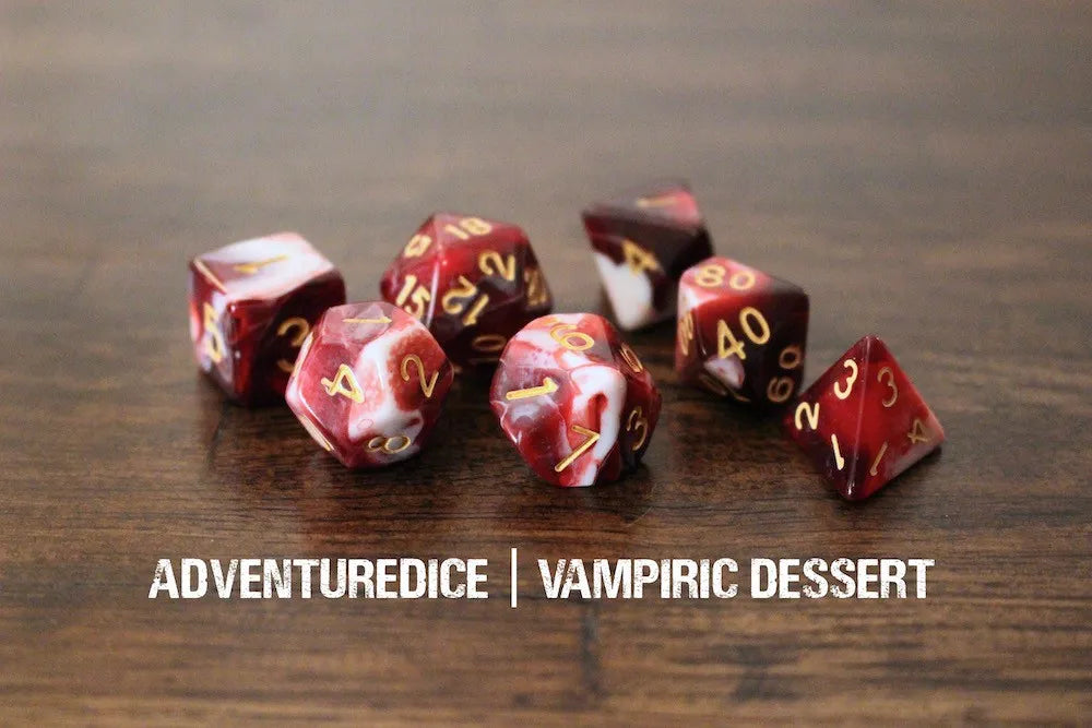 Adventure Dice - Wildfire Ashes dice set | Impulse Games and Hobbies