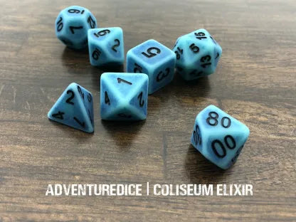 Adventure Dice - Coliseum Elixir dice set | Impulse Games and Hobbies