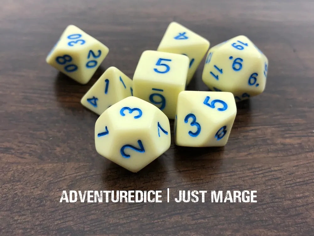 Adventure Dice - Just Marge dice set | Impulse Games and Hobbies