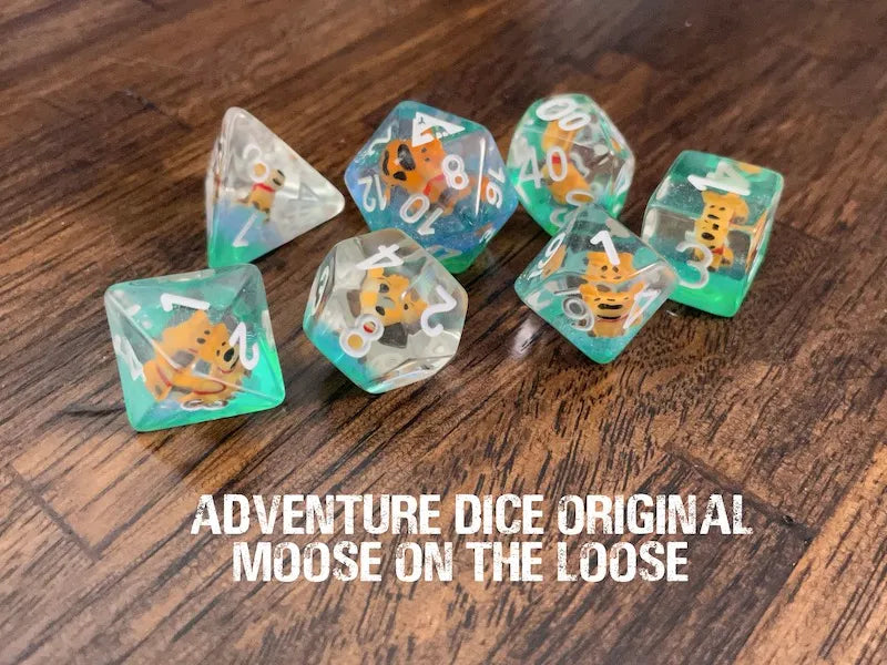 Adventure Dice - Moose on the Loose dice set | Impulse Games and Hobbies