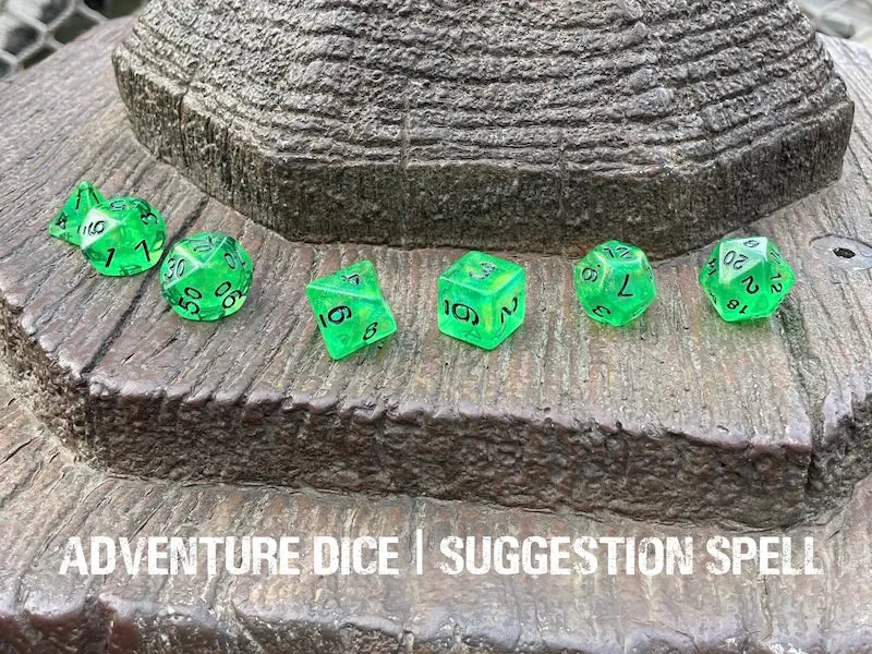 Adventure Dice - Suggestion Spell dice set | Impulse Games and Hobbies