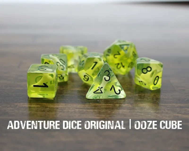 Adventure Dice - Ooze Cube dice set | Impulse Games and Hobbies