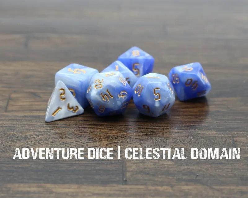 Adventure Dice - Celestial Doman Dice Set | Impulse Games and Hobbies