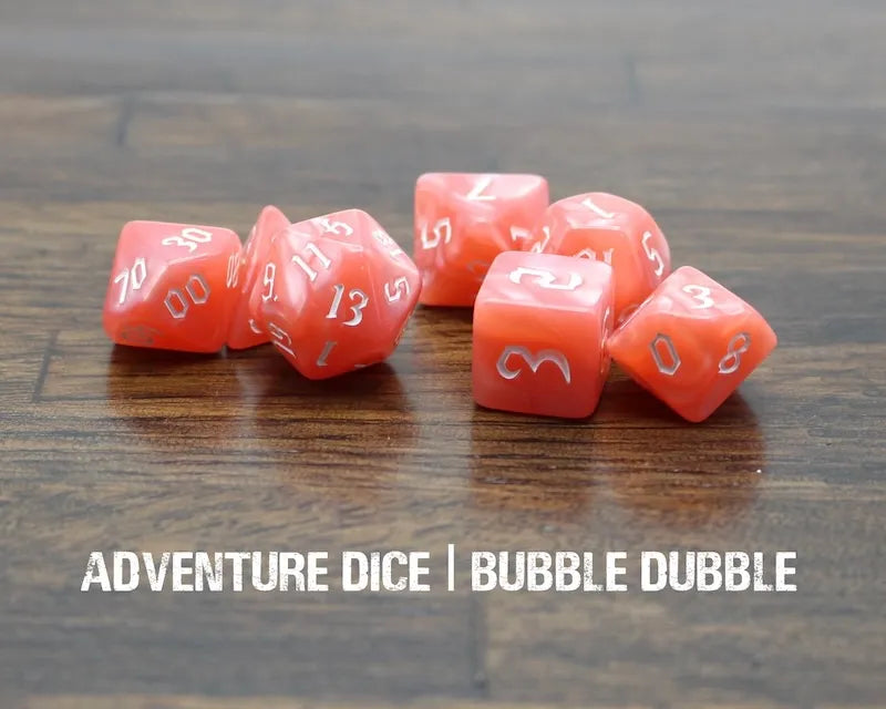 Adventure Dice - Bubble Dubble dice set | Impulse Games and Hobbies