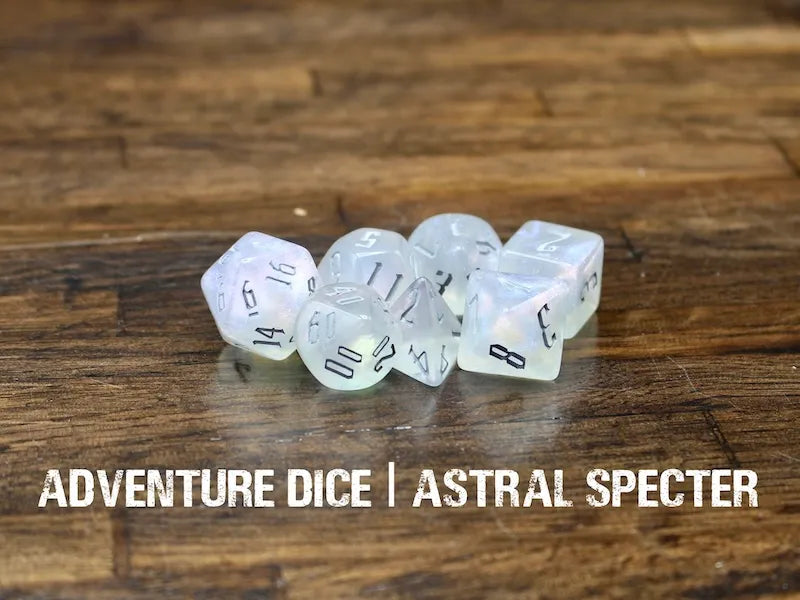Adventure Dice - Astral Specter Dice Set | Impulse Games and Hobbies