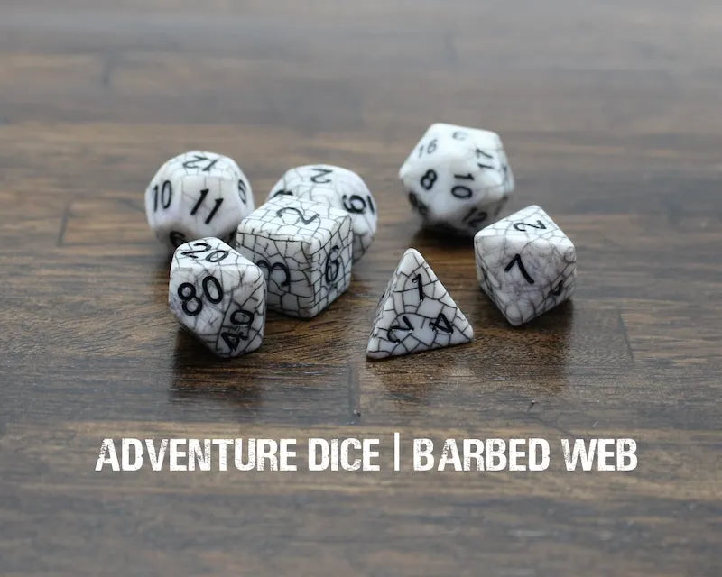 Adventure Dice - Barbed Web dice set | Impulse Games and Hobbies