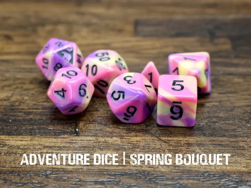Adventure Dice - Spring Bouquet dice set | Impulse Games and Hobbies