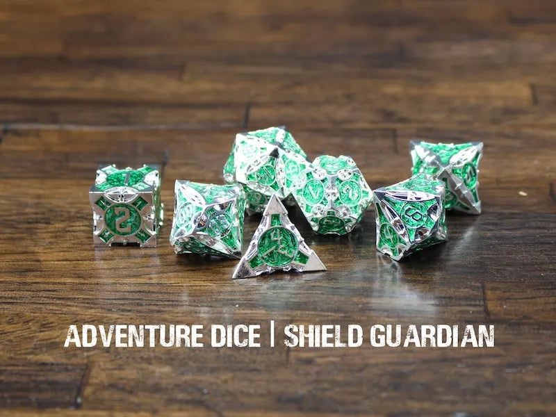 Adventure Dice - Shield Guardian premium dice set | Impulse Games and Hobbies