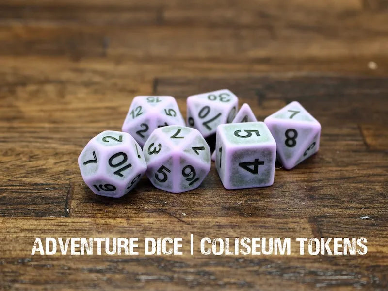 Adventure Dice - Coliseum Tokens Dice Set | Impulse Games and Hobbies