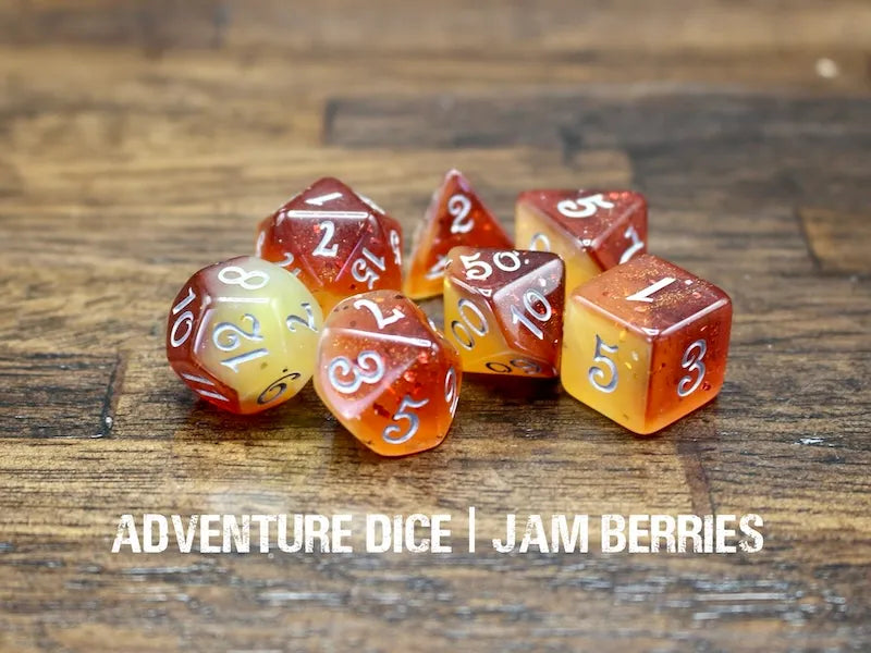 Adventure Dice - Jam Berries Dice Set | Impulse Games and Hobbies