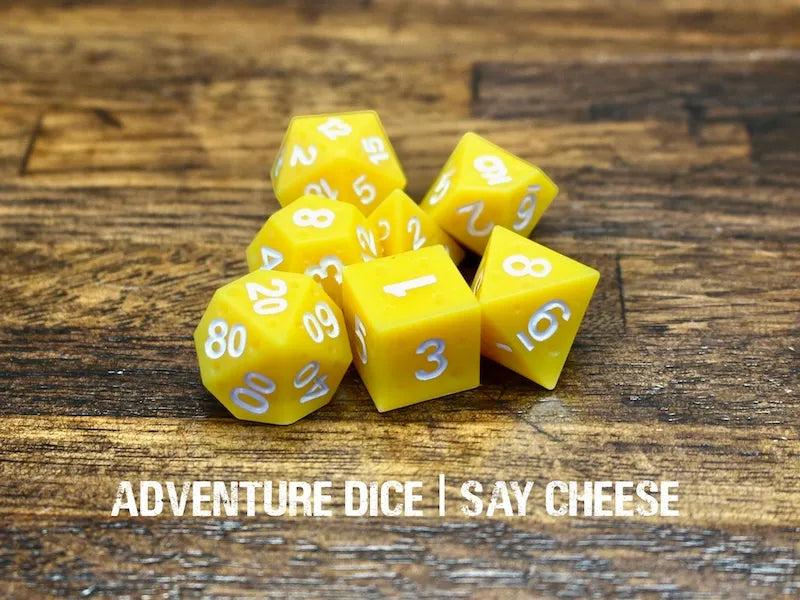 Adventure Dice - Say Cheese | Impulse Games and Hobbies