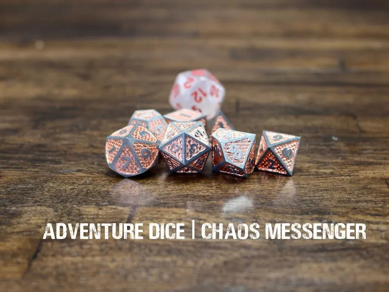 Adventure Dice - Chaos Messenger premium dice set | Impulse Games and Hobbies