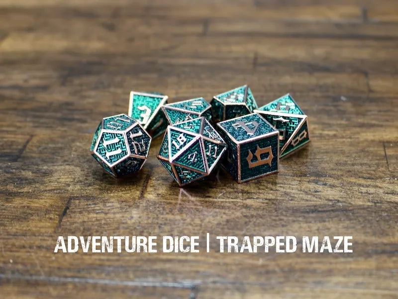 Adventure Dice - Trapped Maze Premium dice set | Impulse Games and Hobbies