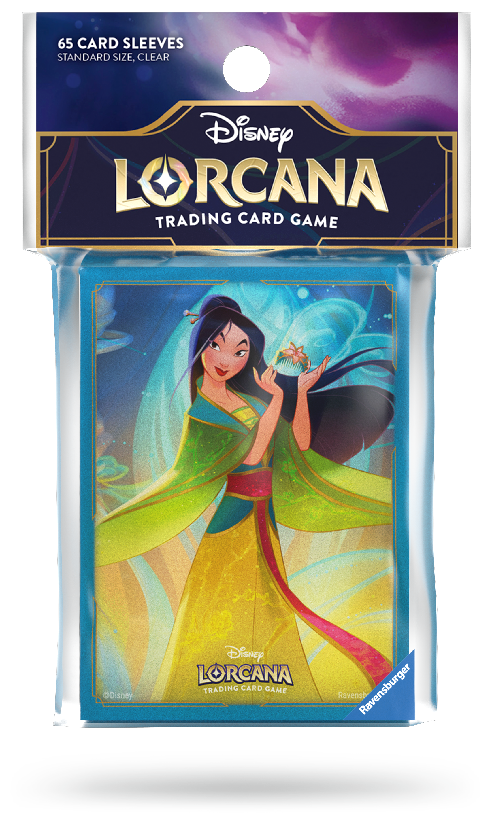 DISNEY LORCANA CARD SLEEVES SET 9 PACK B MULAN (65) | Impulse Games and Hobbies