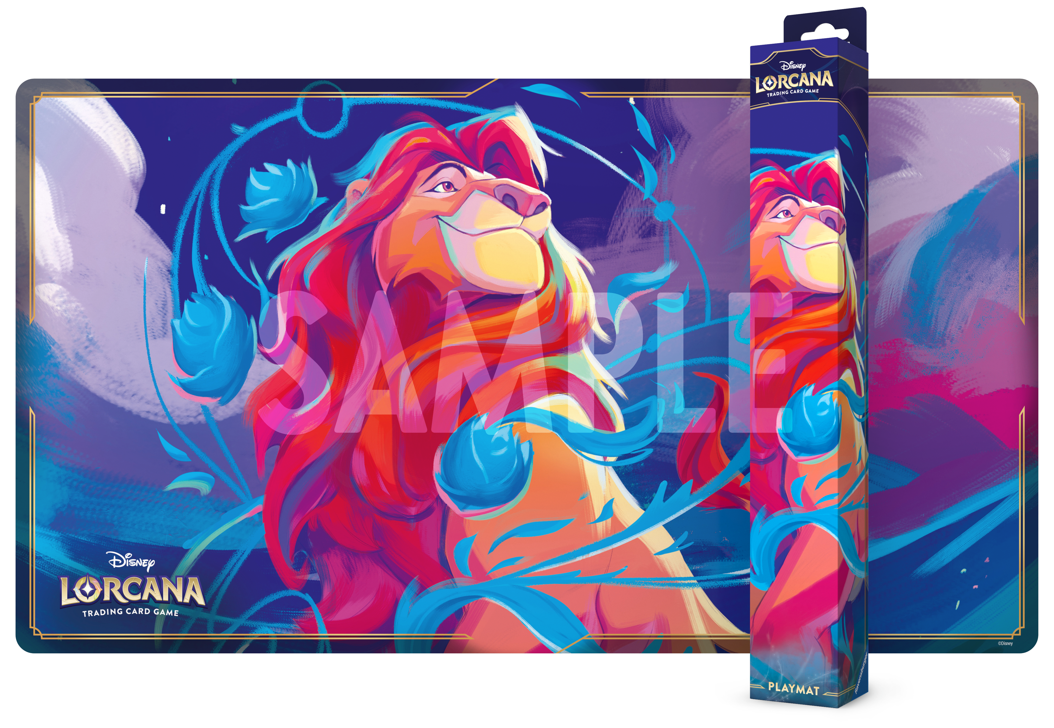 DISNEY LORCANA PLAYMAT SET 9 MAT B MUFASA | Impulse Games and Hobbies