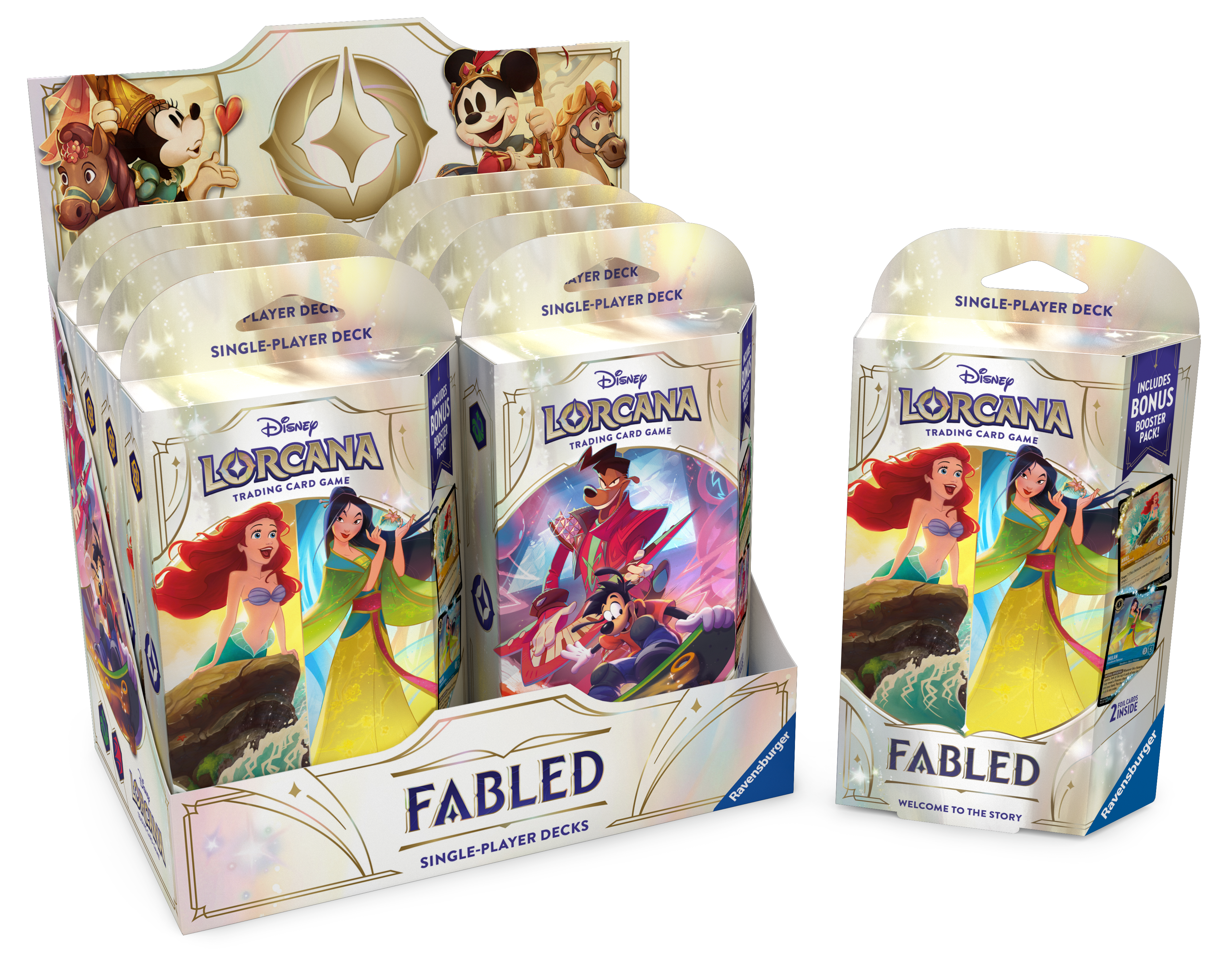 DISNEY LORCANA SET 9 STARTER DECK - SET OF 2 | Impulse Games and Hobbies